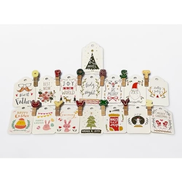 LWR CRAFTS 100 High-Quality Hang Tags for Gifting