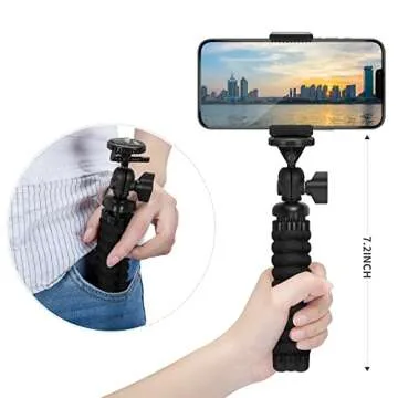 Mini Flexible Tripod Holder for Smartphones and Cameras