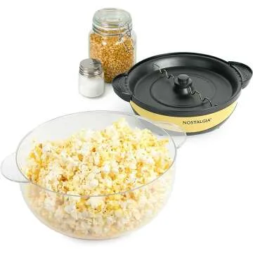 Nostalgia Popcorn Popper with Quick-Heat Technology