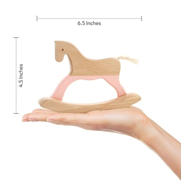 Personalized Wooden Horse Gift - Perfect Baby Keepsake