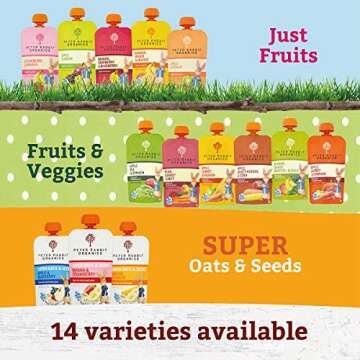 Peter Rabbit Organics 100% Pure Fruit Snacks for Toddlers