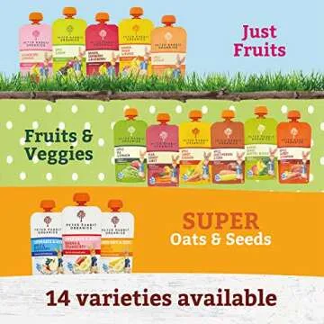 Peter Rabbit Organics 100% Pure Fruit Snacks for Toddlers