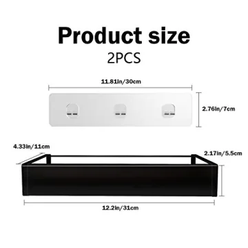 Roseyat Shower Caddy - Easy No Drilling Organizer for Bath