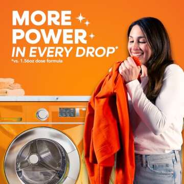 Persil Advanced Clean Oxi+Odor Power, Liquid Laundry Detergent, High Efficiency (HE), Deep Stain Removal, 2X Concentrated, 82.5 fl oz, 82 Loads