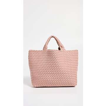 Naghedi Women's St Barths Medium Tote, Dusk, Pink, One Size