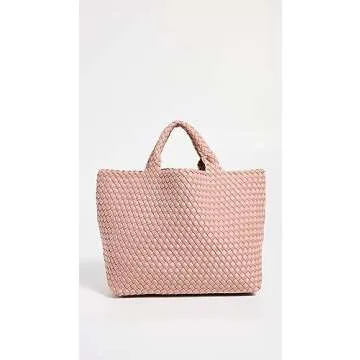 Naghedi Women's St Barths Medium Tote, Dusk, Pink, One Size