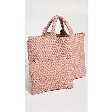 Naghedi Women's St Barths Medium Tote, Dusk, Pink, One Size