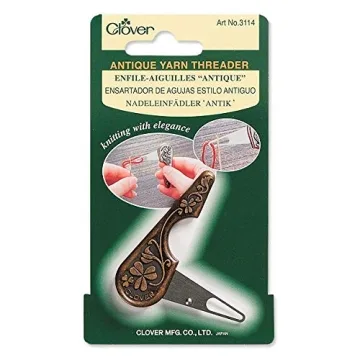 Clover Antique Yarn Threader for Effortless Crafting