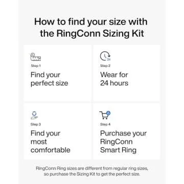 RingConn Sizing Kit - Perfect Fit for Smart Rings