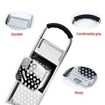 NACTECH Spaetzle Maker Noodle Dumpling Maker Dishwasher Safe