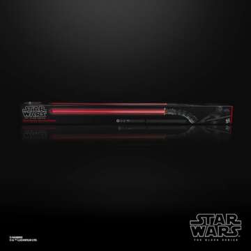 STAR WARS The Black Series Asajj Ventress Force Fx Lightsaber with LEDs & Sound Effects, Collectible...