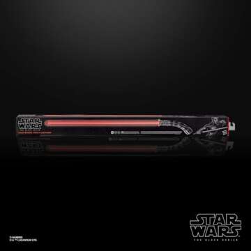 STAR WARS The Black Series Asajj Ventress Force Fx Lightsaber with LEDs & Sound Effects, Collectible Roleplay Item