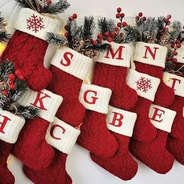 Personalized Comeon Christmas Stockings for Holiday Decor
