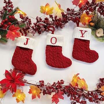 Personalized Comeon Christmas Stockings for Holiday Decor