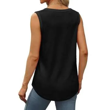 Trendy Womens Loose Casual Tank Tops for Summer Style