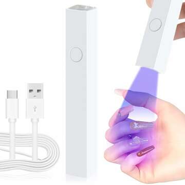 Portable Nail Dryer - Mini UV LED Lamp for Gel Nails
