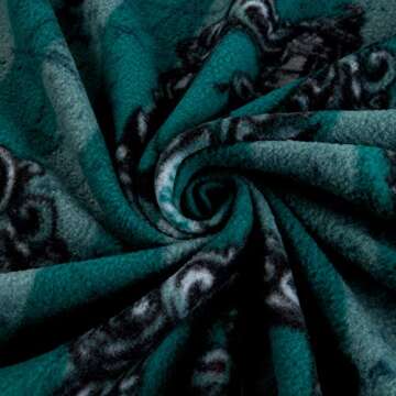 Harry Potter Slytherin Fleece Multi for Crafts and Decor