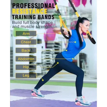 Home Resistance Training Fitness Straps Kit