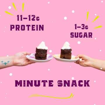 Sweet Logic Keto Dessert Mug Cake Mixes - Variety Pack - Triple Chocolate, Carrot Cake, Lemon Poppyseed, & Orange Almond - Low Sugar - Low Carb - Gluten-Free - High Protein - All Natural (4 Pack)