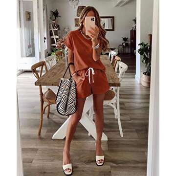 Stylish KIRUNDO Tie Dye Pajama Set for Women