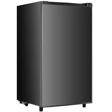 Compact Sweetcrispy Mini Fridge with Freezer - Black