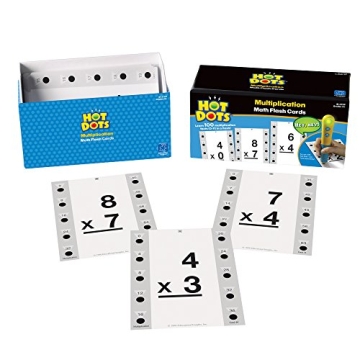 Exciting Hot Dots Math Flash Cards for Multiplication Learning