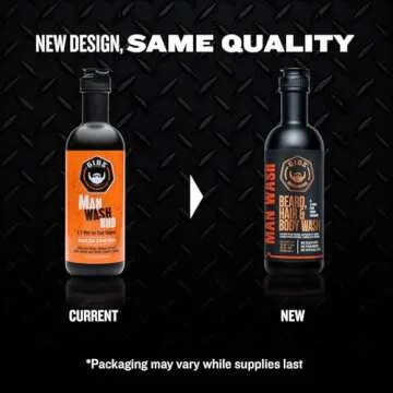 GIBS Grooming 3 in 1 Body Wash for Men - Beard & Hair Moisturizing, & Cleansing Liquid Body Wash with Tea Tree Oil & Copaiba Balsam - Sulfate & Paraben Free Shower Gel - 12 Oz