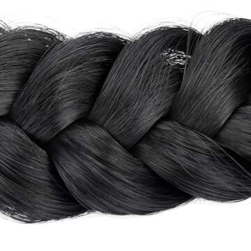 DIGUAN Messy Wide 2 Strands Synthetic Hair Braided Headband Hairpiece Women Girl Beauty accessory, 6...