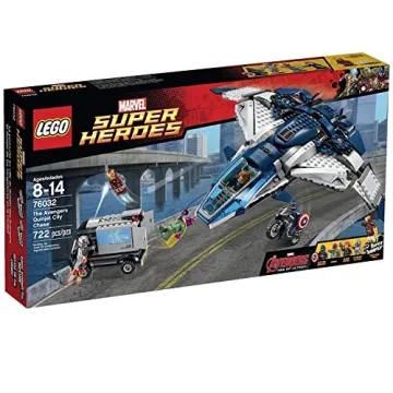 LEGO Superheroes The Quinjet City Chase with Minifigures