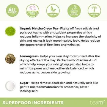 Hydrating Matcha Green Tea Facial Scrub for All Skin Types