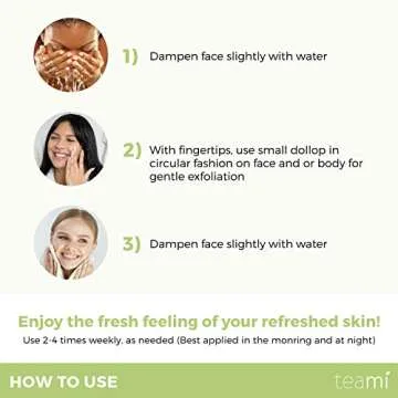 Hydrating Matcha Green Tea Facial Scrub for All Skin Types