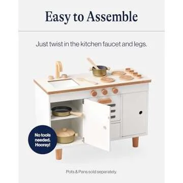 Lalo The Play Kitchen - Safe Toddler Playset for Imaginative Cooking