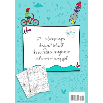 Empowering Coloring Book for Girls Confidence Booster Ages 4-12