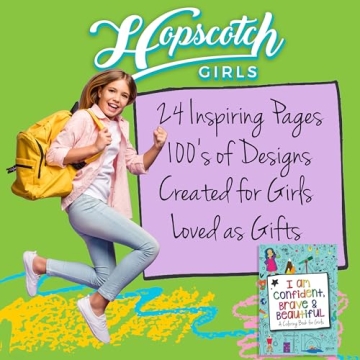 Empowering Coloring Book for Girls Confidence Booster Ages 4-12
