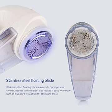 Fabric Defuzzer Shaver - Portable Lint Remover for Travel