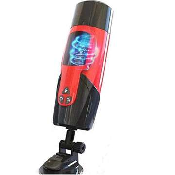 Electric Male masturbators, Toy with 7 Powerful Thrusting Rotating Modes for Penis Stimulation, Electric Pocket Pussy Vagina Men's Hoodies 1D