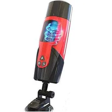 Electric Male masturbators, Toy with 7 Powerful Thrusting Rotating Modes for Penis Stimulation, Electric Pocket Pussy Vagina Men's Hoodies 1D