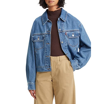 Levi's Women's Utility Baby Baggy Jacket Stylish Comfort