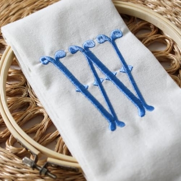 Elegant Monogram Wreath Sash for All Occasions