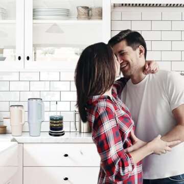 Cabinet Storage and Organization Tumbler Lid Organizer for Stanley Cup,Yeti,Simple Modern Tumbler,Ve...