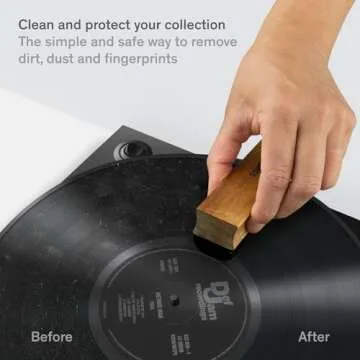 Boundless Audio Vinyl Record Cleaning Kit - 5-in-1 Vinyl Cleaning Kit Includes Velvet Record Brush, ...