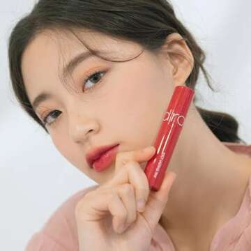 rom&nd Juicy Lasting Tint 06 FIG FIG, Vivid color, & Glossy Finish, Long-lasting, MLBB, moisturizing, Highly-Pigmented, Clear Natural Makeup, Lip for Daily Use, K-beauty, 5.5g / 0.2 oz