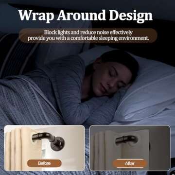 Adjustable 1 Inch Heavy Duty HOTOZON Curtain Rod