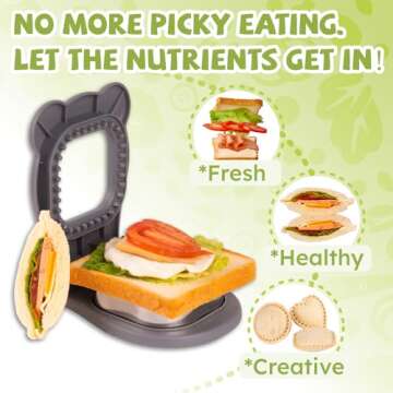 Uncrustables Sandwich Maker - Create Fun, Mess-Free Lunches