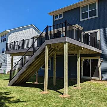 Fast 2K Deck Post Mix | Lightweight Concrete Alternative