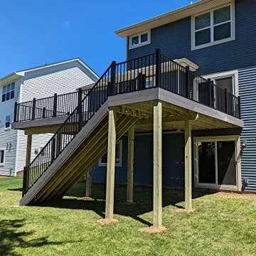 Fast 2K Deck Post Mix | Lightweight Concrete Alternative