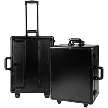 SHANY Studio ToGo Wheeled Makeup Trolley with Light