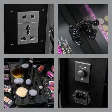 SHANY Studio ToGo Wheeled Makeup Trolley with Light