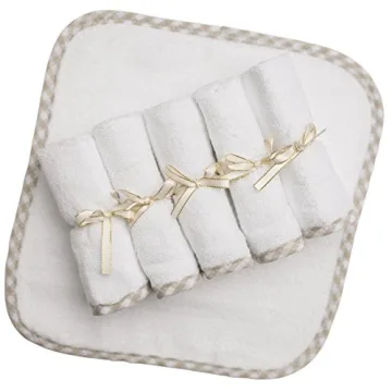 Premium Hooded Baby Towel & Washcloth Set for Infants