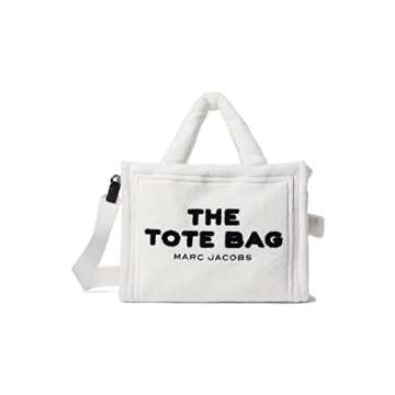 Marc Jacobs Terry Small Tote Bag - Chic & Versatile White Design